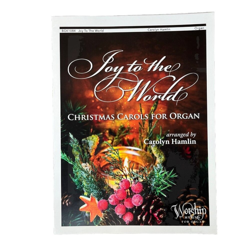Joy to the World Christmas Carols for Organ Sheet Music Worship Hymns H Leonard